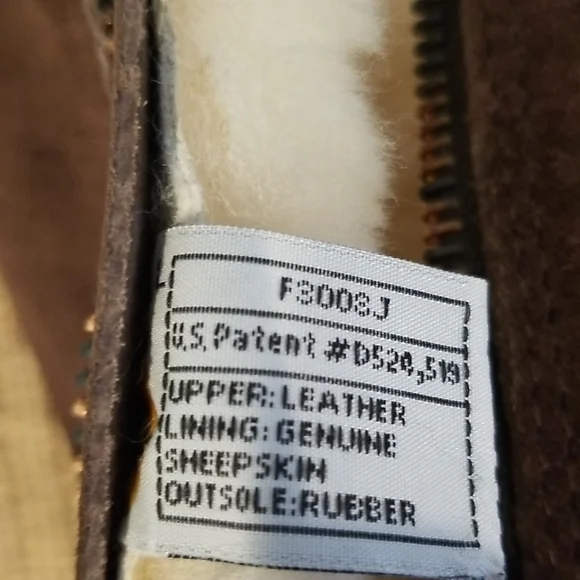 UGG Australia Cargo III 3 Tall Boots Brown Buckle Side Zipper size 7 Style #5132 - Picture 12 of 13